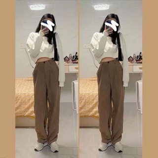 Áo tay dài dạng crop