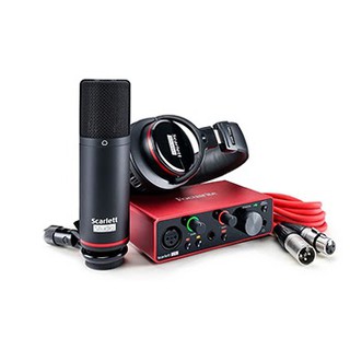 Combo phòng thu cá nhân Focusrite Scarlett Solo Gen 3 Studio