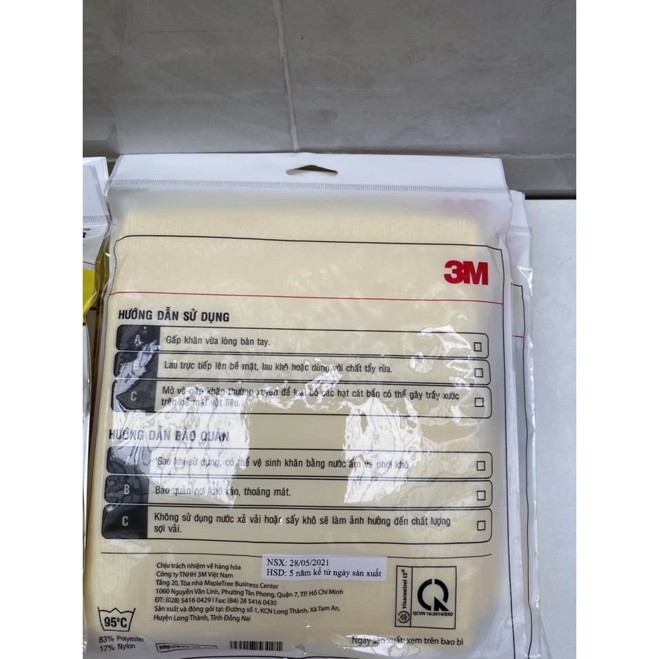 Khăn 3M lau xe hơi chuyên dụng, đa năng Perfect-It III PN 50400 VL