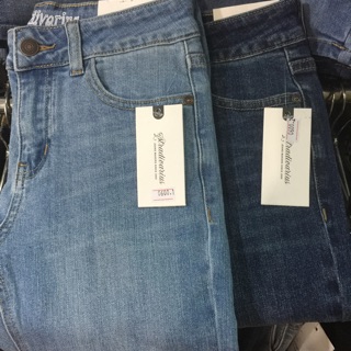 Quần jeans ống loe xuất khẩu co giãn