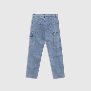 Quần Slim Pocket Jeans - Washed Blue