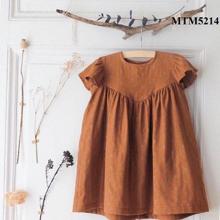 Rập Váy Cho Bé Gái MTM5214 (Rập Giấy Đầm Trẻ Em)