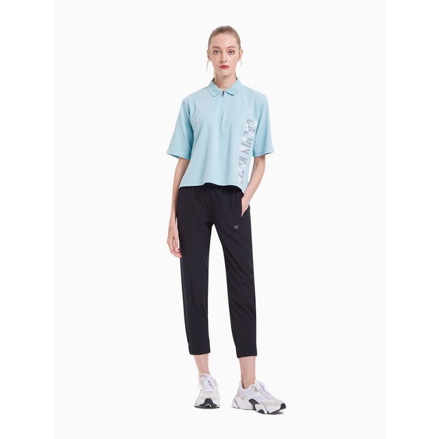 [Mã FASHIONPREMIUM11 giảm 10% đơn từ 1tr] CALVIN KLEIN PERFORMANCE - Áo Thun Thể Thao Nữ 37.5 Boxy Polo - 4WS1K152404