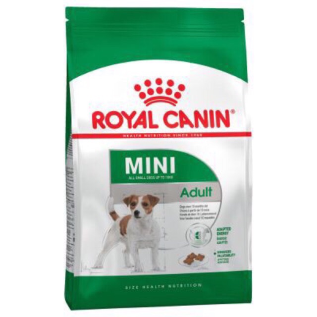 Thức ăn chó trưởng thành mini adult 2kg và 8kg