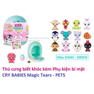 HỘP XANH ⭐️ Thú cưng biết khóc kèm Phụ kiện - Đồ chơi VNXK