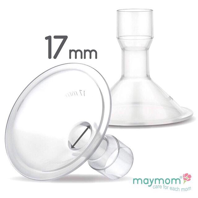 Phễu hút sữa chính hãng Maymom( phễu rời) các sz 13-15-17-19-21mm( giá 1 chiếc)