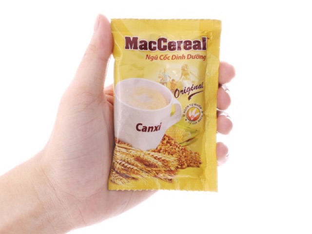 Ngũ cốc dinh dưỡng MacCereal Bổ sung canxi bịch 560g ( Túi 20 gói )