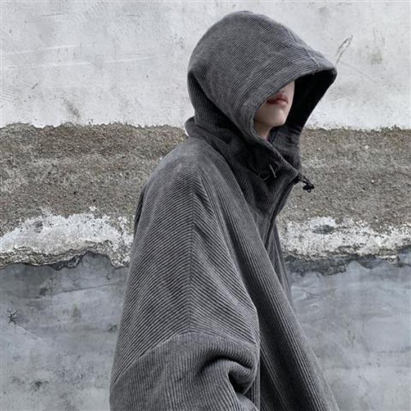 ÁO KHOÁC CÓ MŨ VÂN TĂM UNISEX HÀNG THU ĐÔNG