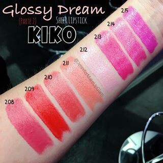 Son thỏi có dưỡng KIKO Glossy Dream