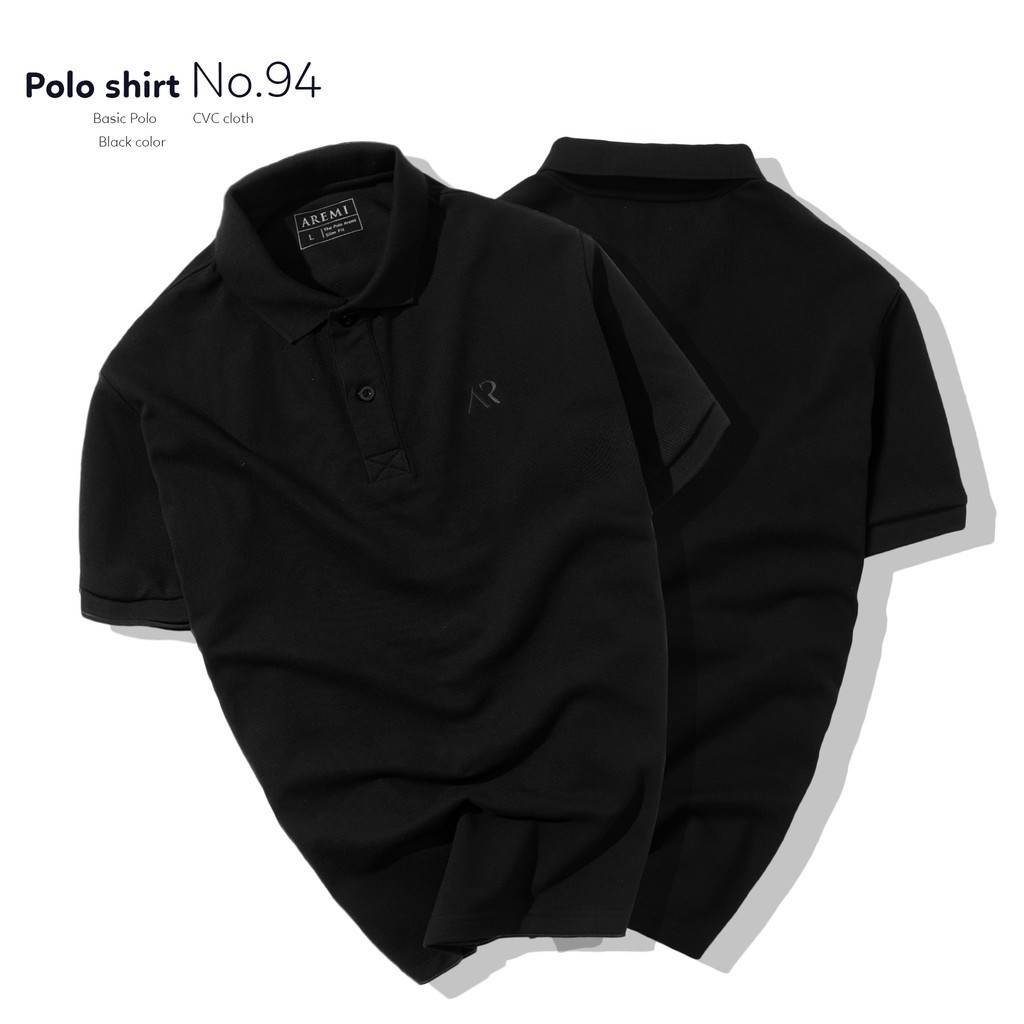 Áo thun Polo nam cổ trụ chất liệu  vải cá mập CVC  5 màu  trẻ trung  đơn giản ,phong cách hiên đại AREMI 2020 👌
