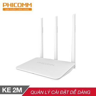 Bộ phát Wifi Router Phicomm KE 2M chuẩn 802.11n (300Mbps) - Hãng phân phối chính thức