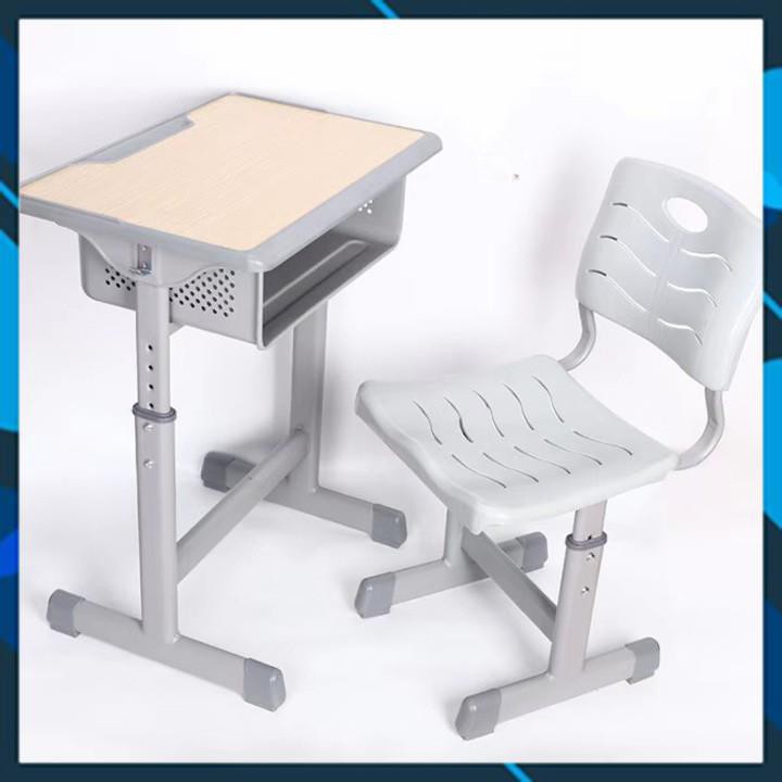 ( nhập khẩu) Bộ bàn ghế thông minh - bàn ghế học sinh chống gù thiết kế đơn giản BAH058