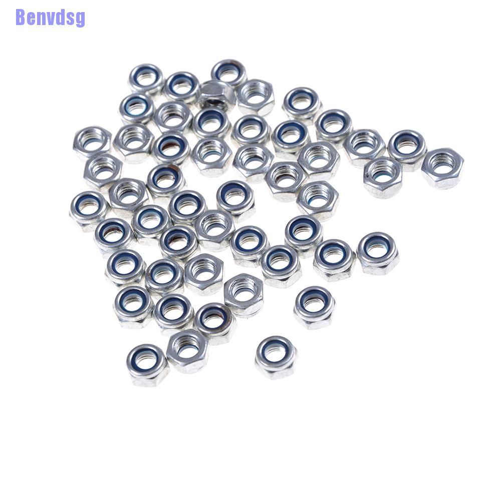 Bộ 50 ốc vít tự khóa Din985 M3 M4 M5 thiết kế chuyên dụng