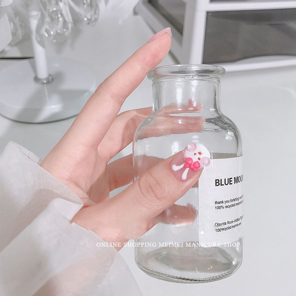 [Hàng mới về] Set 30 Phụ Kiện Trang Trí Móng Tay Hình Gấu Hoạt Hình Thiết Kế Dễ Thương