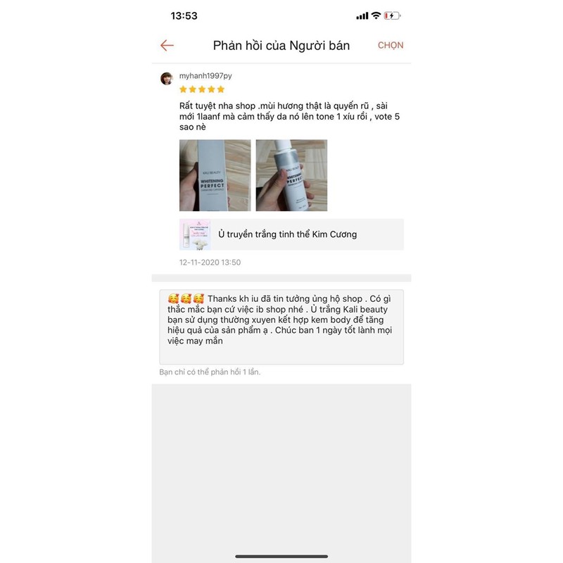 Ủ Trắng Tinh Thể Kim Cương Giúp Làm Sáng Da, Mịn Màng Hơn Thuỷ Mộc Beauty | BigBuy360 - bigbuy360.vn
