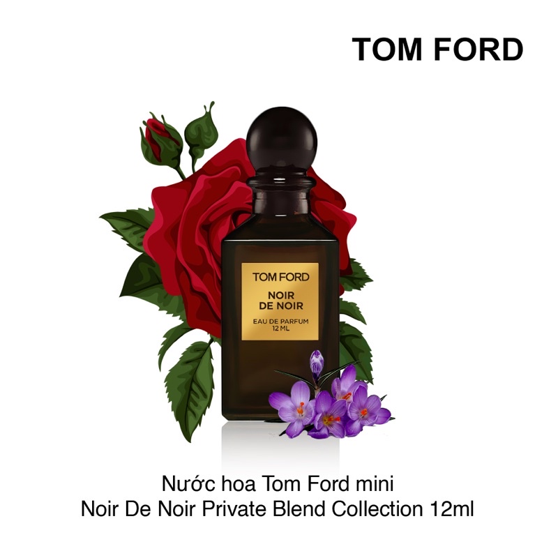 [𝔅𝔢𝔢❅] Nước hoa dùng thử Tom Ford Noir de Noir [𝔅𝔢𝔢❅]