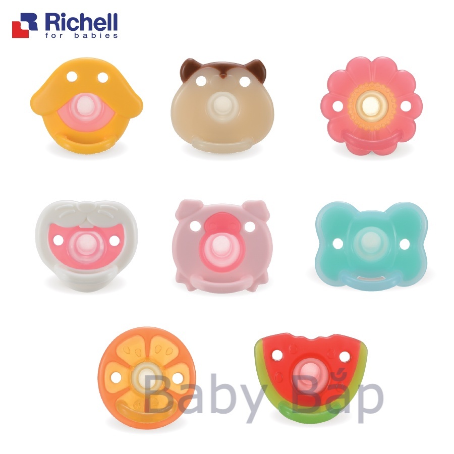 Ty ngậm Silicone Richell