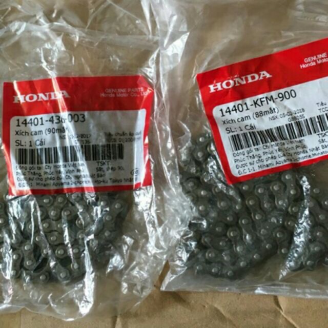(Sên cam) Xích cam xe máy 88 mắt, 90 mắt hon đa/26