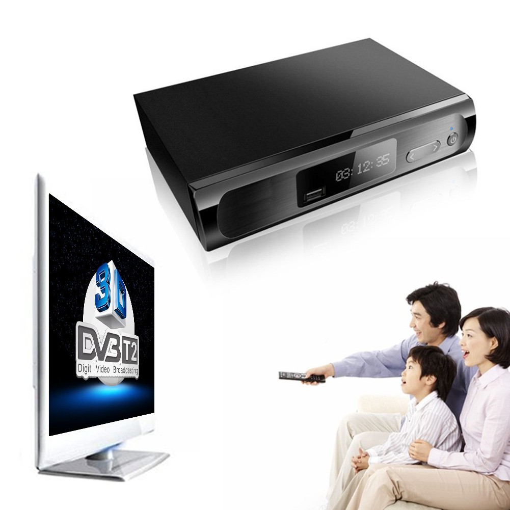 DVB-T2 HD MPEG4 1080P Satellite Receiver HD Digital TV Tuner Receiver Ground TV Receiver Set Top Box