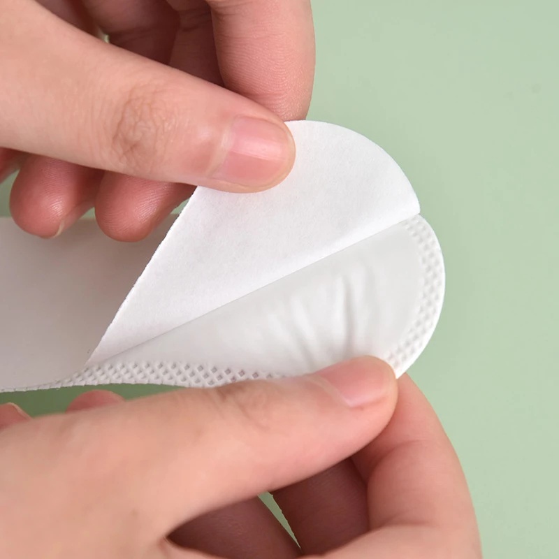 Bộ 10 Miếng Dán Thấm Hút Mồ Hôi Thoáng Khí Dành Cho Cổ Áo Sơ Mi / Nón