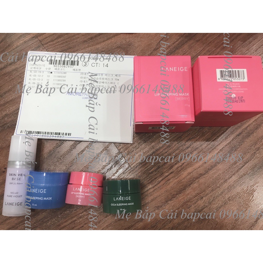 MBC-mini Kem Lót Trang Điểm LN Skin Veil Base Spf25 Pa++ màu tím 10ml | BigBuy360 - bigbuy360.vn