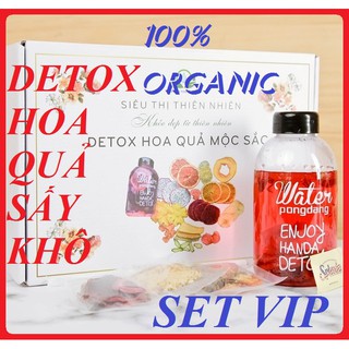 DETOX Hoa Quả Sấy Khô MỘC SẮC Set VIP 30 gói 30 loại khác nhau - 10gr/gói [Chính Hãng] Thanh nhiệt, giảm cholesterol