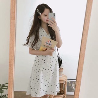 VÁY HOA NHÍ VẠT CHÉO
