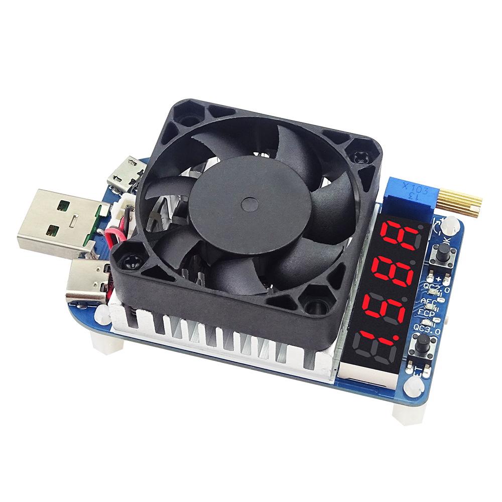 USB Electronic Load Digital Display Voltage Current Meter Battery Aging Detector