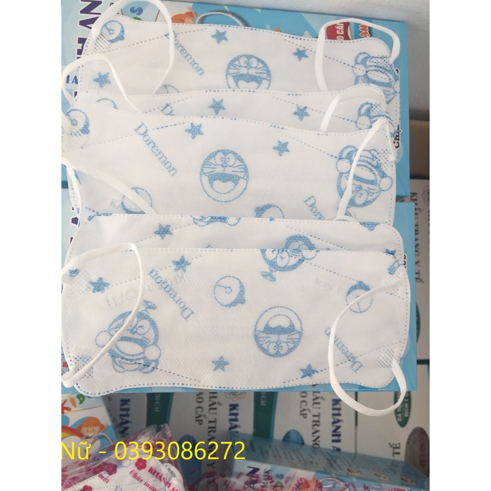 Khẩu trang y tế cho em bé KA99 thiết kê 4D ôm sát khuôn mặt bé dễ thở kháng khuẩn- Nsafe