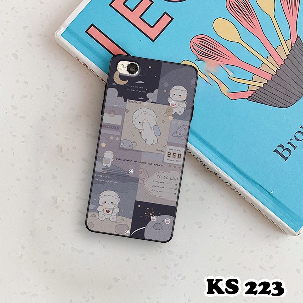 Ốp lưng Xiaomi Redmi 4 - Redmi 4A - Redmi 4X - Ốp in hình thỏ con dễ thương - Lưng nhám Viền  TPU cao cấp