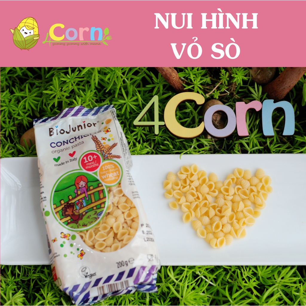 Nui hình vỏ sò hữu cơ bio junior - cho bé 8m+ - ảnh sản phẩm 1