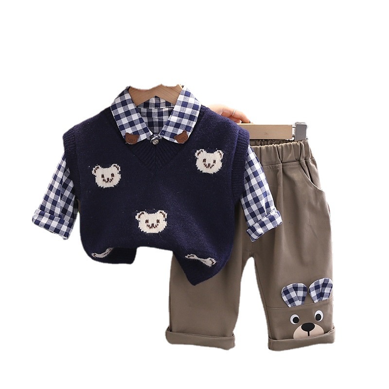 Sét cho bé trai 2022 ghi lê 3 món  siêu yêu