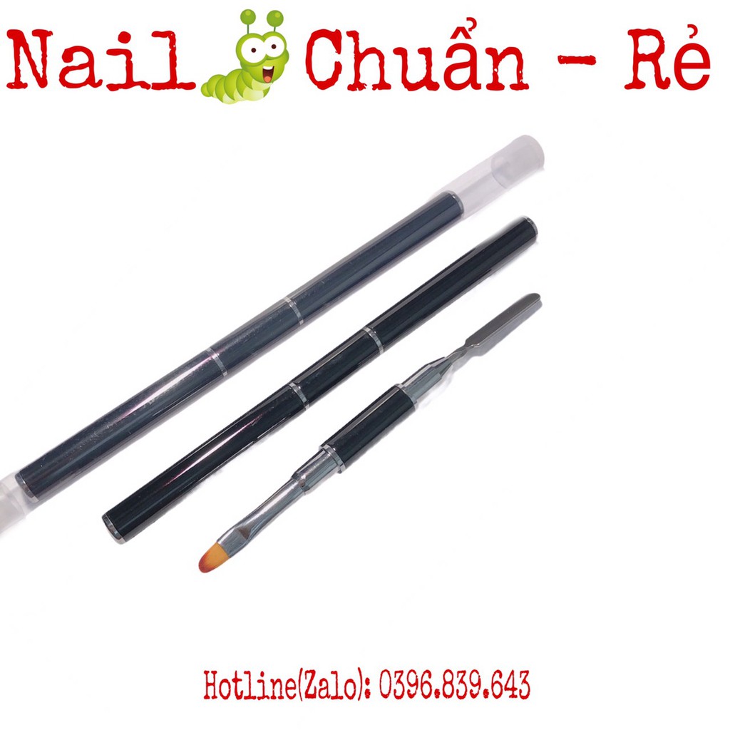 CỌ ĐẮP GEL 2 ĐẦU, CỌ LÀM GEL GÔM