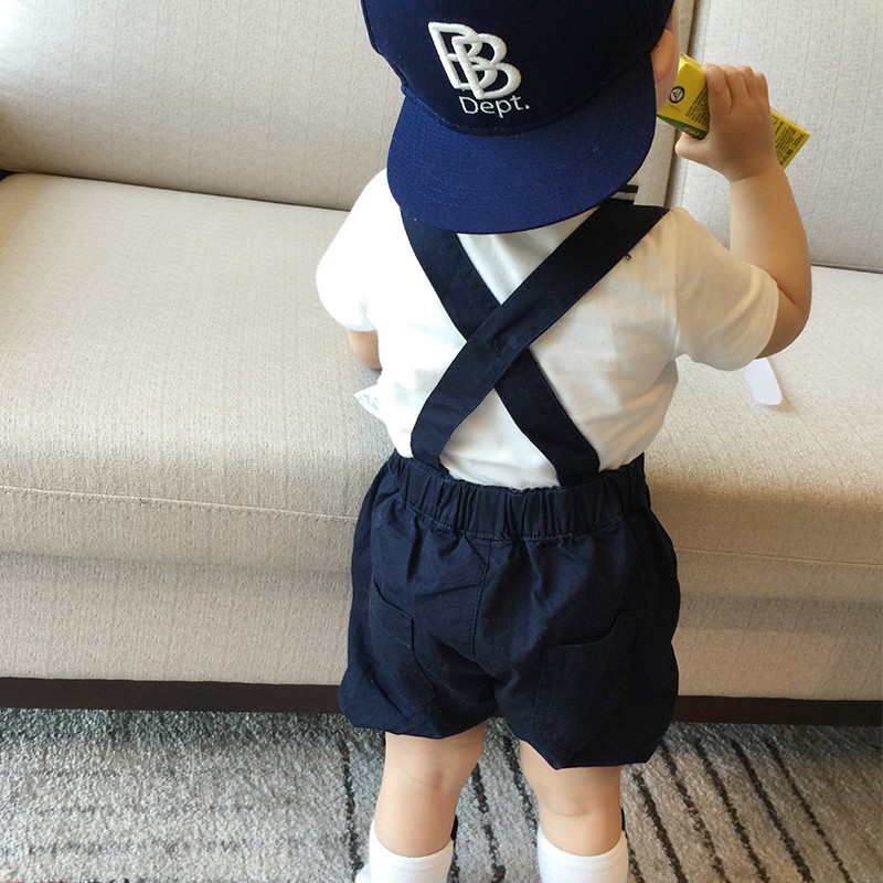 Sét Yếm Công Tử + Áo + Nơ  POLO Sang Chảnh -  Cao Cấp - Shubishop