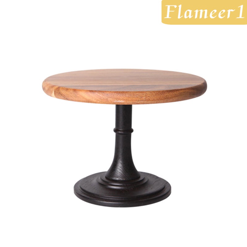 Giá Đỡ Bánh Kem / Món Tráng Miệng Hình Tròn Bằng Gỗ Dùng Trang Trí Tiệc Cưới / Sinh Nhật 1