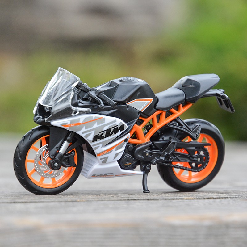 Maisto 1:18 KTM RC 390 Die Cast Đồ chơi mô hình tĩnh mô tô sưu tầm