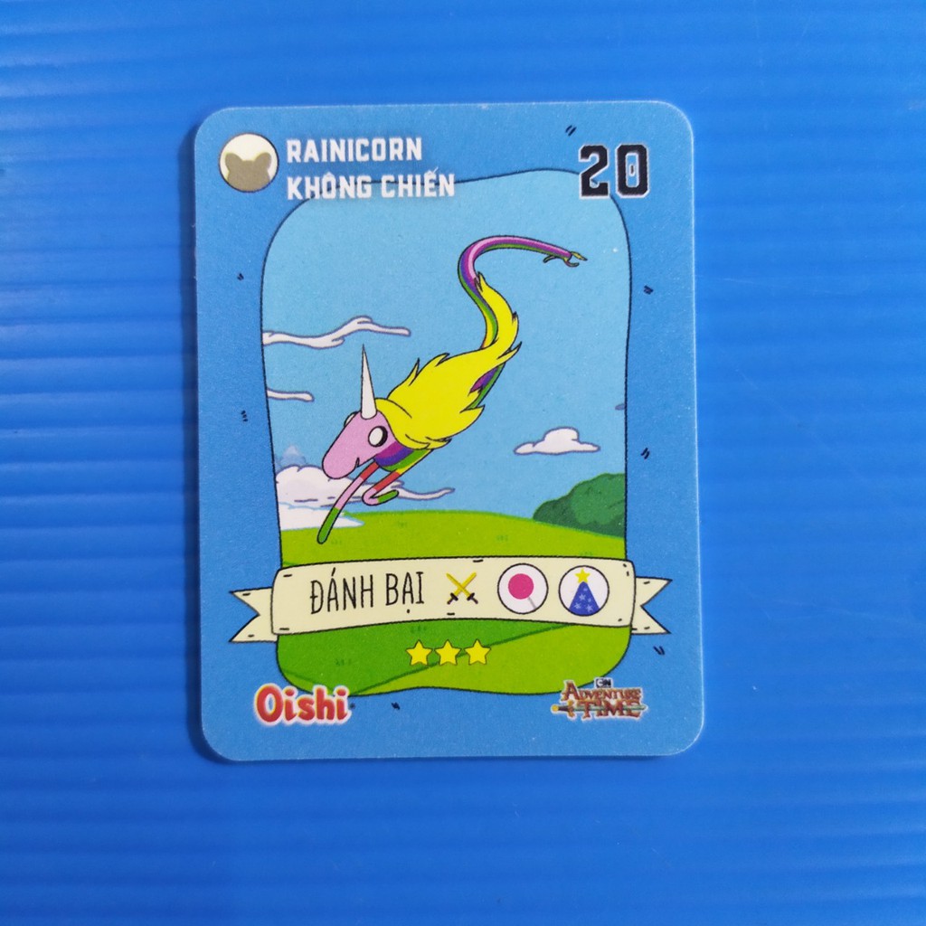 [Một Thẻ] Thẻ bài Oishi cua CrabMe crab me thẻ Adventure Time 2nd tổng hợp 2 không seal