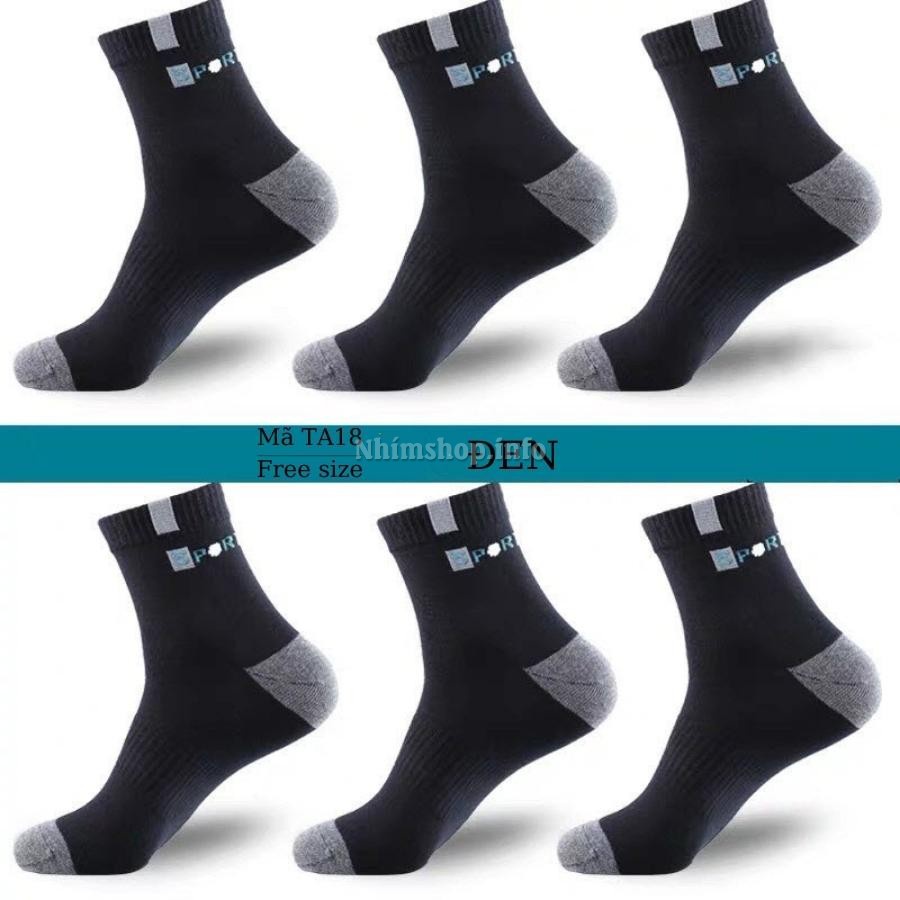 Tất trẻ em nam sport cổ cao 9 - 15 tuổi cho bé trai cotton mềm thoáng khí mùa hè đi giày thể thao đi học đá bóng TA18
