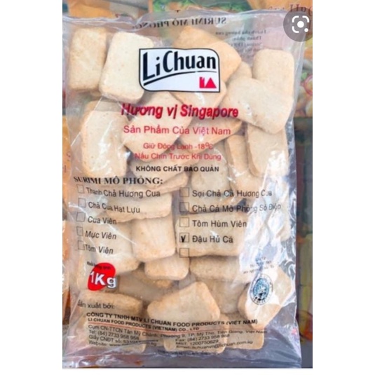 (HCM) Đậu hũ cá Lichuan chuẩn vị Singapore