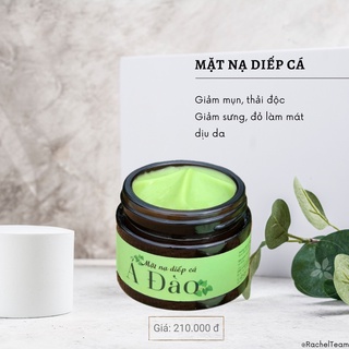 [FREESHIP][HÀNG CAO CẤP] MẶT NẠ Diếp Cá Ả Đào giảm sạm da, nám da giúp da luôn mịn màng, trắng sáng - Thảo dược Mộc Nhan
