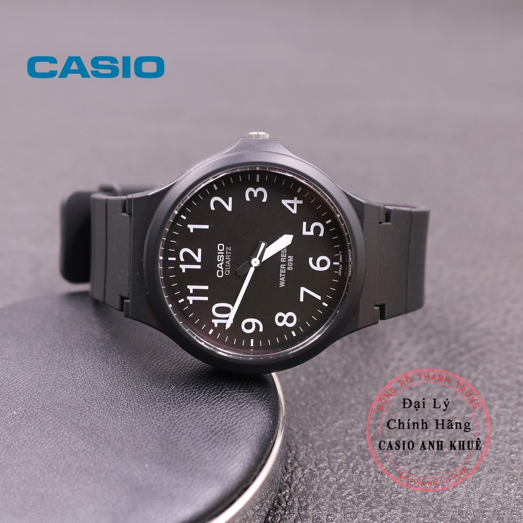 Đồng hồ Nam Casio MW-240-1BVDF dây nhựa