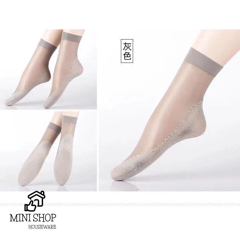 Tất Nữ Mỏng Xuân Hè Chống Hôi Chân Phong Cách Xexy