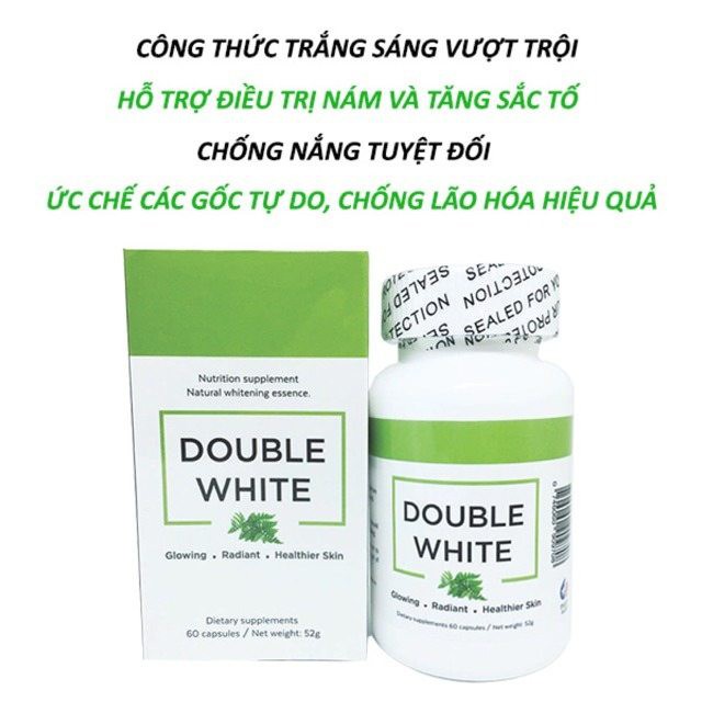 Double White làm đẹp , Hộp 60 viên | BigBuy360 - bigbuy360.vn