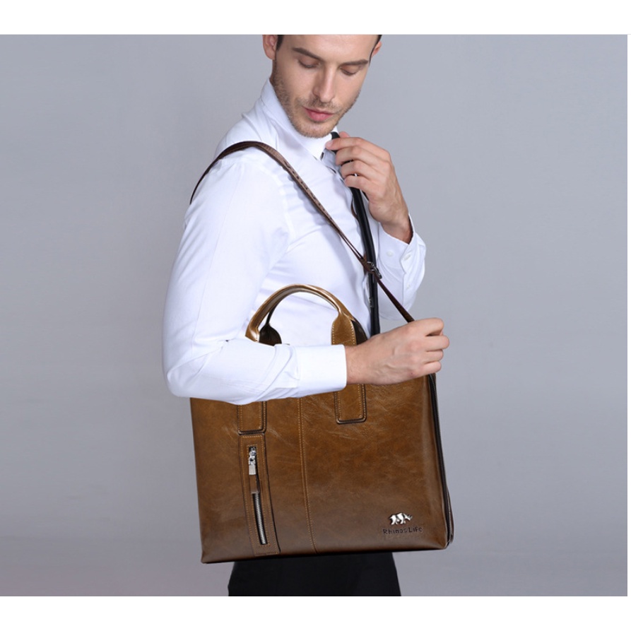 Túi xách nam công sở da tự nhiên cao cấp phong cách mới