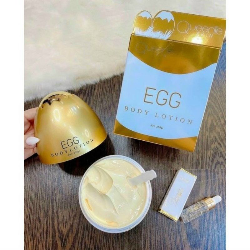 Kem Body Hình Quả Trứng Vàng 250gr