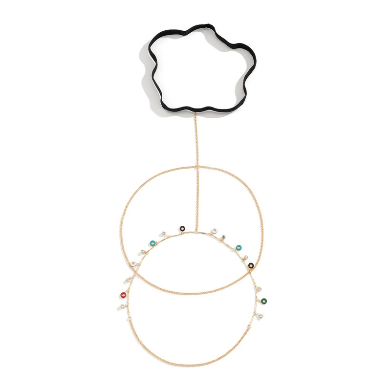 Chuỗi Vòng Đeo Đùi Tua Rua Phong Cách Gothic Dễ Thương