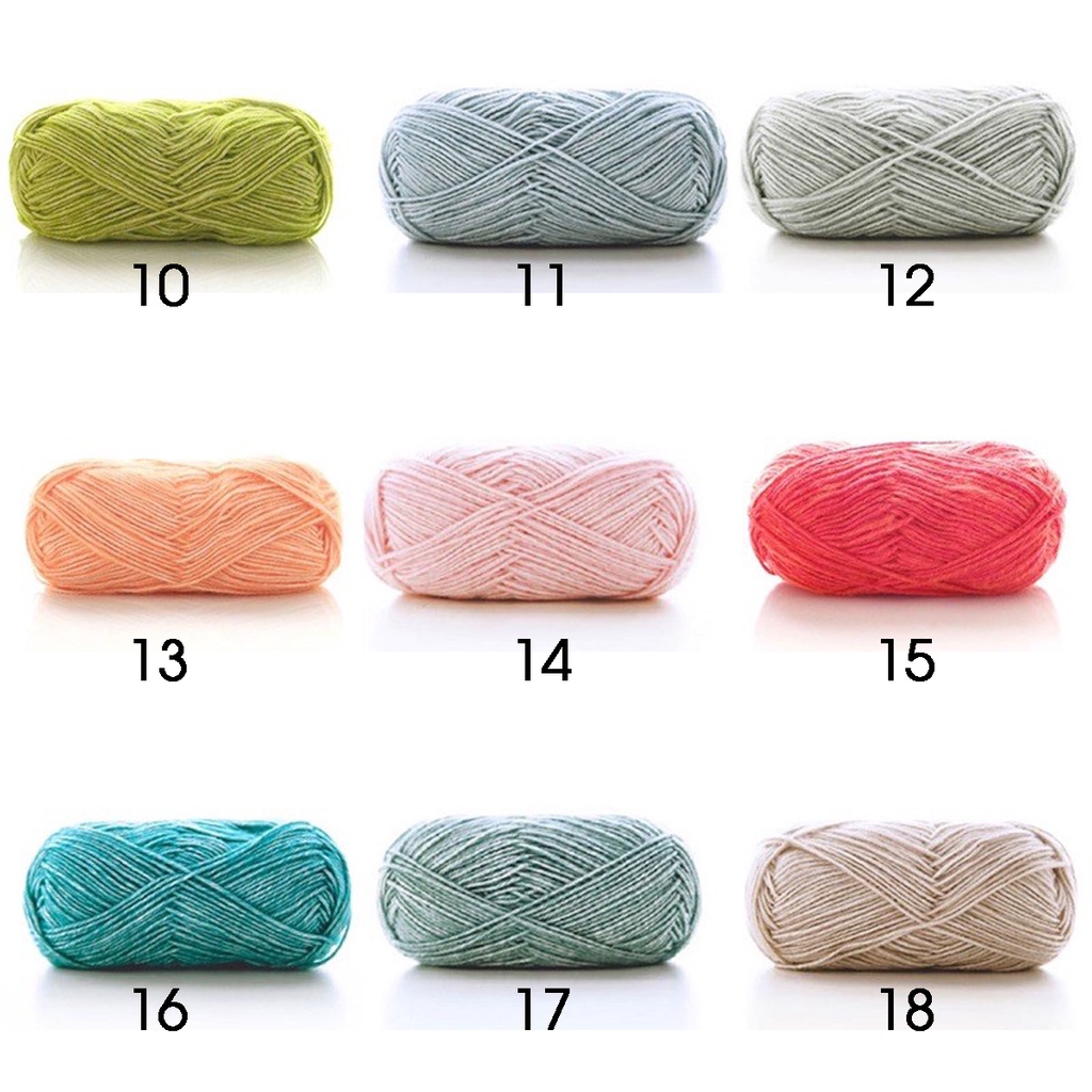 Bảng 1 - Len CÚC TẦN 50g