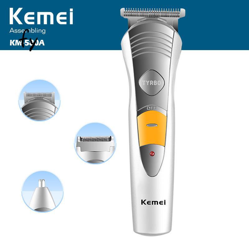 NEW Kemei KM-580A Household 7-in-1 Multi-function Hair Clipper Low Noise Strong Power Hair Shaver Noise Hair Trimmer