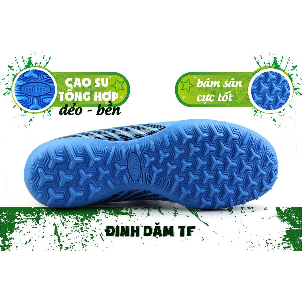 Giày bóng đá Mitre MT170434 chính hãng (màu xanh)