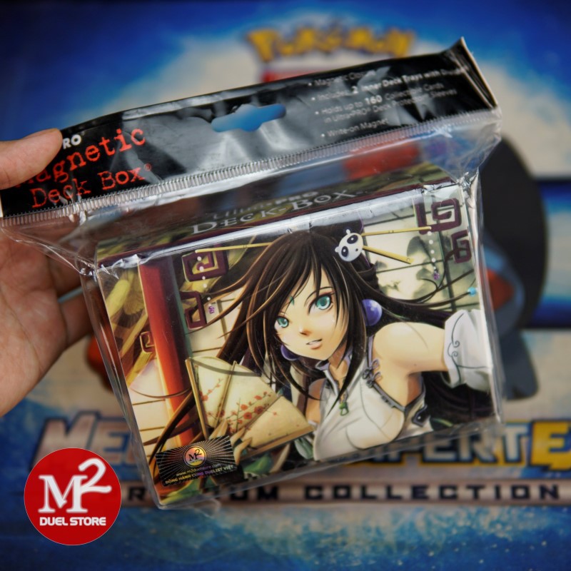 Hộp đựng bài Yugioh và Pokemon Ultra Pro Generals Order Yan Shi - Magnetic Double Deck Box - Sức chứa 160+